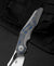 BESTECH NOGARD Titanium+Black Blue Marble Carbon Fiber Inlay Handle: 3.35" M390 Blade BT2105A