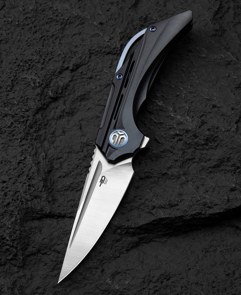 BESTECH VIGIL BT2201C Titanium Handle: 3.27" M390 Blade