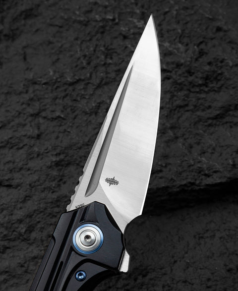 BESTECH VIGIL BT2201C Titanium Handle: 3.27" M390 Blade