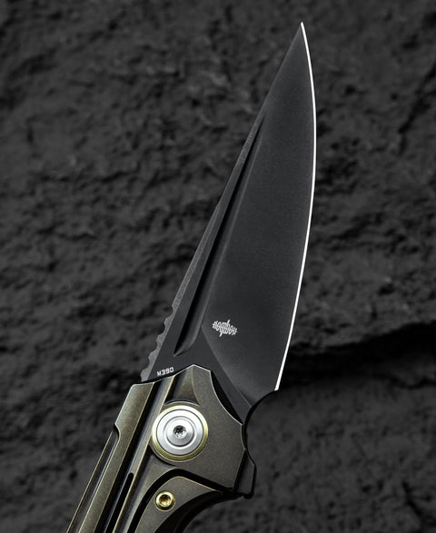 BESTECH VIGIL BT2201D Titanium Handle: 3.27" M390 Blade