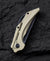 BESTECH VIGIL Titanium Handle: 3.27" M390 Blade BT2201E