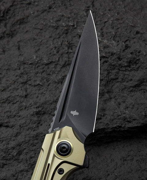 BESTECH VIGIL BT2201E Titanium Handle: 3.27" M390 Blade