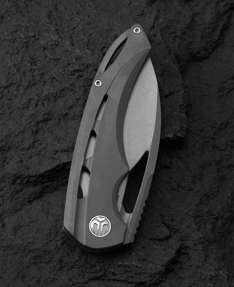 BESTECH FAIRCHILD BT2202B Titanium Handle: 3.97" S35VN Blade