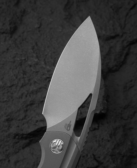 BESTECH FAIRCHILD BT2202B Titanium Handle: 3.97" S35VN Blade