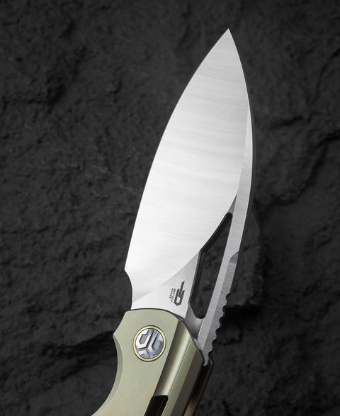 BESTECH FAIRCHILD BT2202D Titanium Handle: 3.97" S35VN Blade