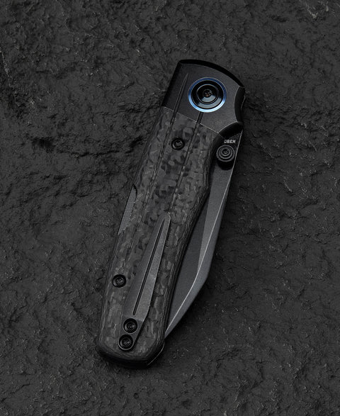 BESTECH TONIC BT2204E Titanium+Carbon fiber inlay Handle: 2.89" M390 Blade