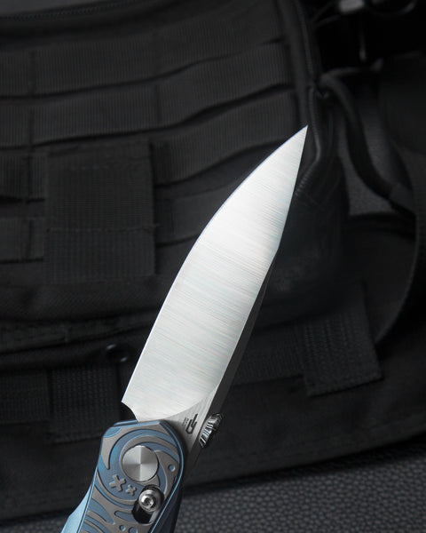 BESTECH MOTHUS BT2206A Titanium Handle: 3.47" M390 Blade