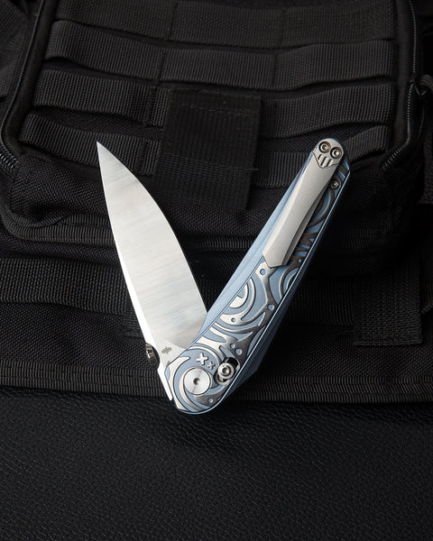 BESTECH MOTHUS BT2206A Titanium Handle: 3.47" M390 Blade
