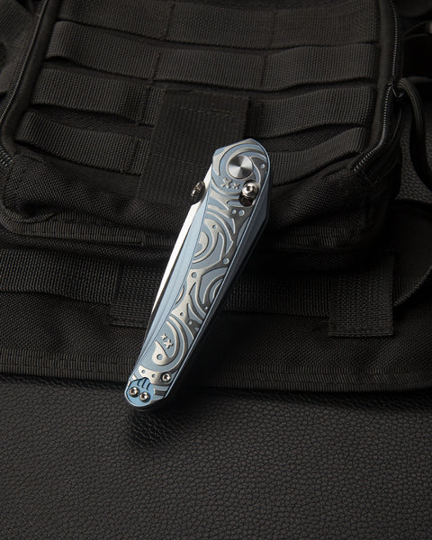 BESTECH MOTHUS BT2206A Titanium Handle: 3.47" M390 Blade