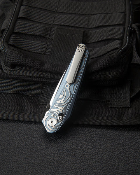BESTECH MOTHUS BT2206A Titanium Handle: 3.47" M390 Blade