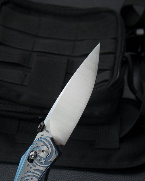 BESTECH MOTHUS BT2206A Titanium Handle: 3.47" M390 Blade
