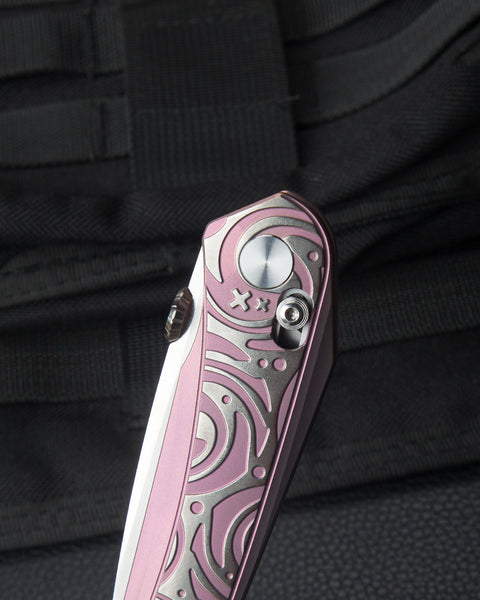 BESTECH MOTHUS BT2206E Titanium Handle: 3.47" M390 Blade