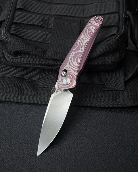 BESTECH MOTHUS BT2206E Titanium Handle: 3.47" M390 Blade
