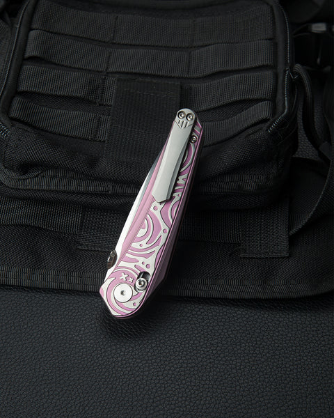 BESTECH MOTHUS BT2206E Titanium Handle: 3.47" M390 Blade