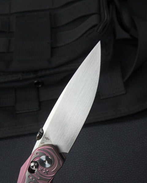 BESTECH MOTHUS BT2206E Titanium Handle: 3.47" M390 Blade