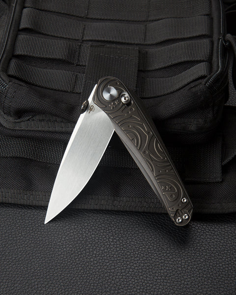 BESTECH MOTHUS BT2206F Titanium Handle: 3.47" M390 Blade