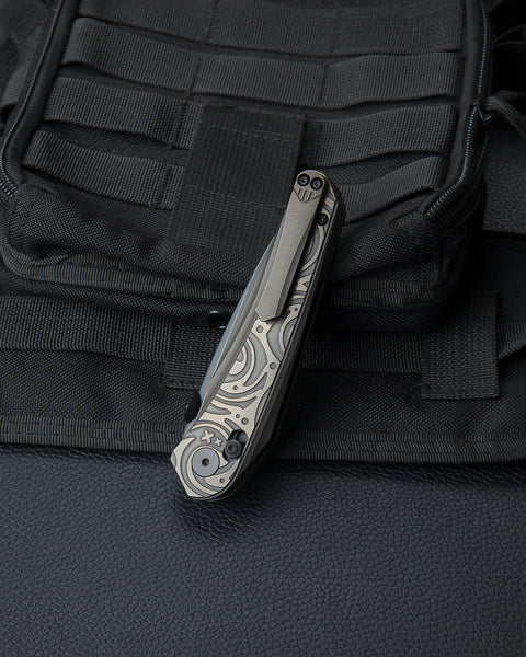BESTECH MOTHUS BT2206G Titanium Handle: 3.47" M390 Blade