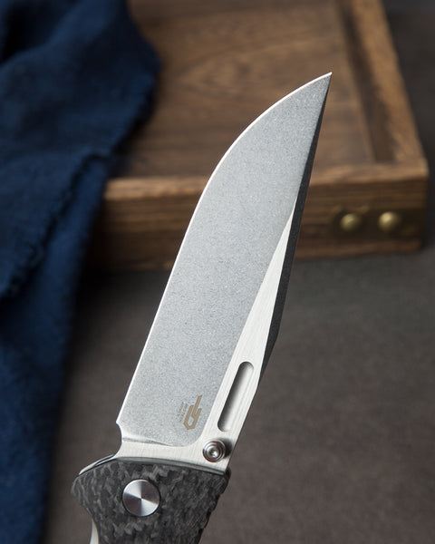 BESTECH KEEN II BT2301A Titanium +Carbon Fiber Handle: 4.19" S35VN Blade