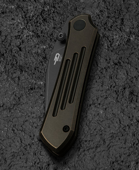 BESTECH ICARUS BT2302B Titanium Handle: 2.65" M390 Blade