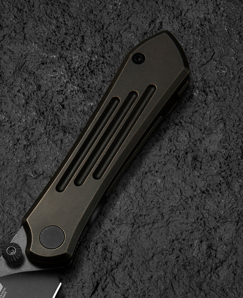 BESTECH ICARUS BT2302B Titanium Handle: 2.65" M390 Blade