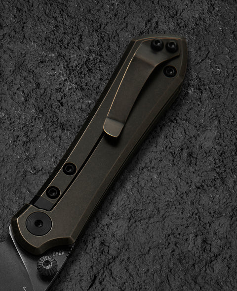 BESTECH ICARUS BT2302B Titanium Handle: 2.65" M390 Blade