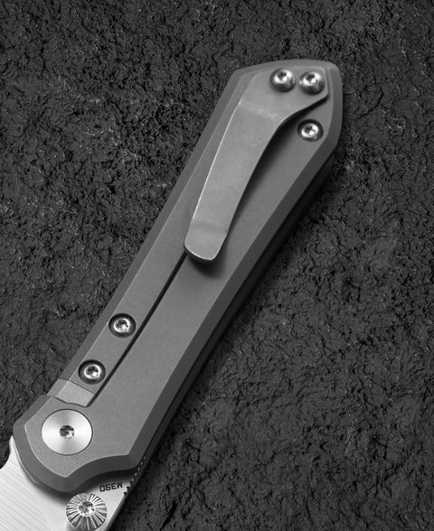 BESTECH ICARUS BT2302C Titanium Handle: 2.65" M390 Blade