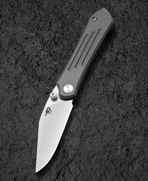 BESTECH ICARUS BT2302C Titanium Handle: 2.65" M390 Blade