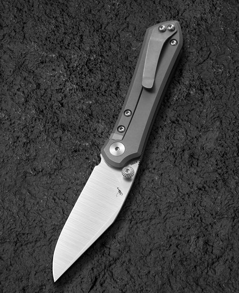BESTECH ICARUS BT2302C Titanium Handle: 2.65" M390 Blade