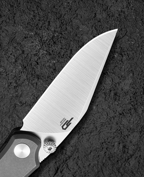 BESTECH ICARUS BT2302C Titanium Handle: 2.65" M390 Blade