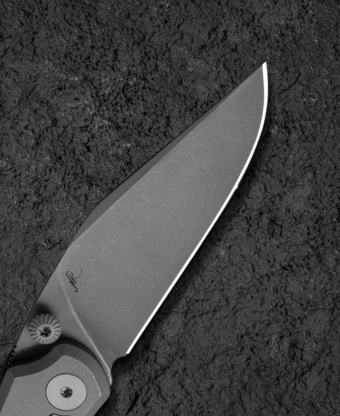 BESTECH ICARUS BT2302D Titanium Handle: 2.65" M390 Blade