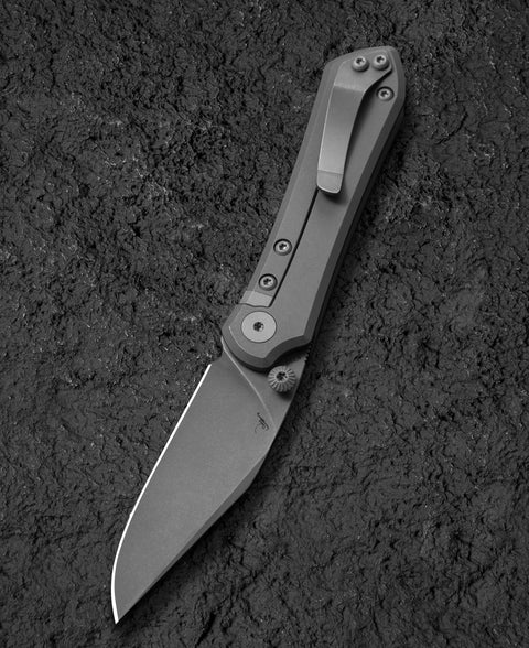 BESTECH ICARUS BT2302D Titanium Handle: 2.65" M390 Blade