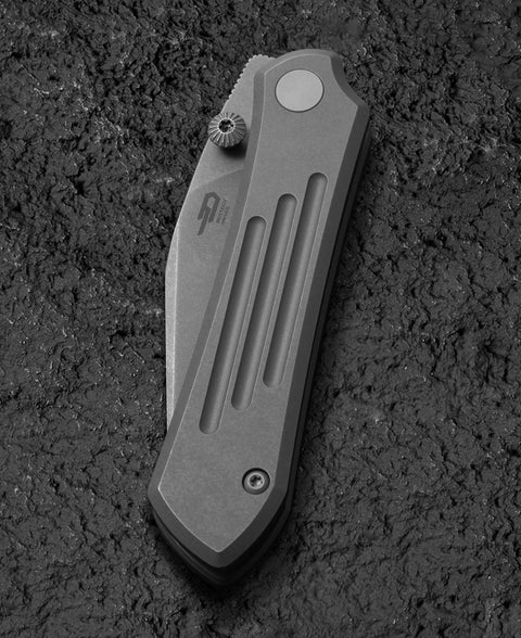 BESTECH ICARUS BT2302D Titanium Handle: 2.65" M390 Blade