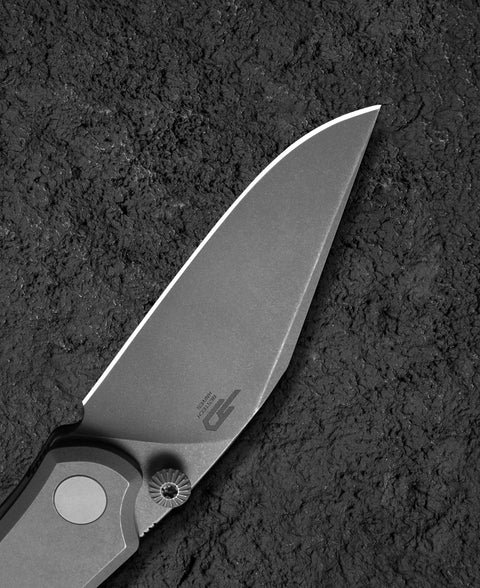 BESTECH ICARUS BT2302D Titanium Handle: 2.65" M390 Blade