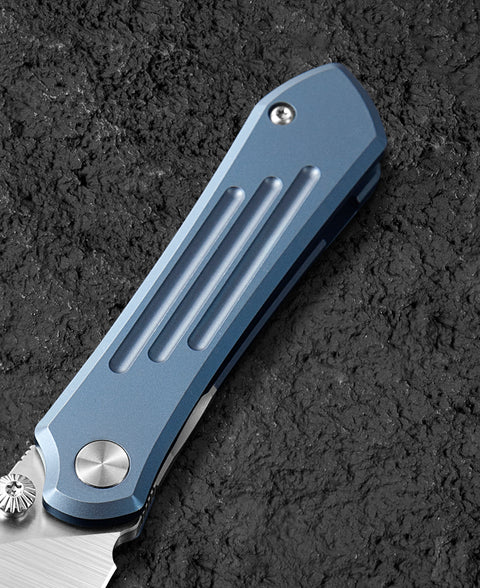 BESTECH ICARUS BT2302E Titanium Handle: 2.65" M390 Blade