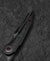 BESTECH BLIND FURY Black Stonewash Titanium Red Marble Inlay Handle: 3.62" Black Stonewash M390 Blade BT2303E