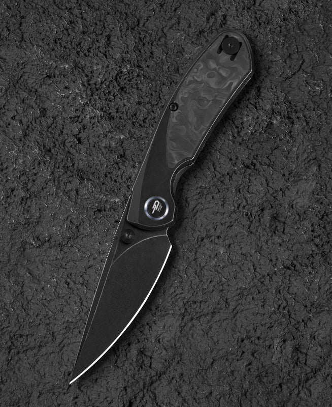 BESTECH LITO BT2307D Titanium+Carbon Fiber Inlay Handle: 2.7" M390 Bla–  Bestech Knives