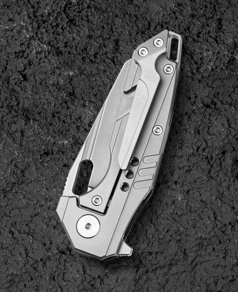 BESTECH NYXIE 3 BT2308A 2.99" S35VN Blade Titanium Handle