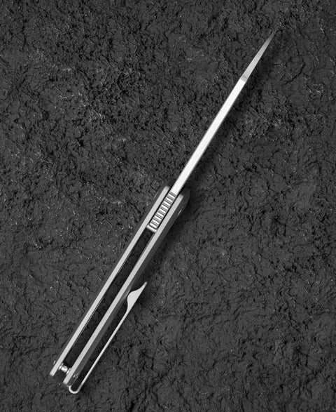BESTECH BRUV BT2401A 2.95" M390 Blade Titanium Handle