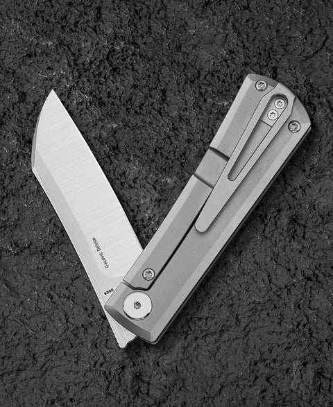 BESTECH BRUV BT2401A 2.95" M390 Blade Titanium Handle