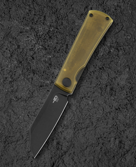 BESTECH BRUV BT2401C 2.95" M390 Blade Titanium+Ultem Handle