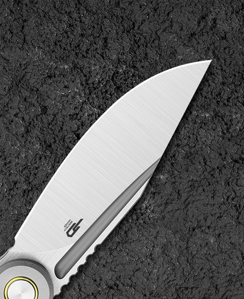 BESTECH SERAPH BT2403B 3.66" M390 Blade Titanium Handle