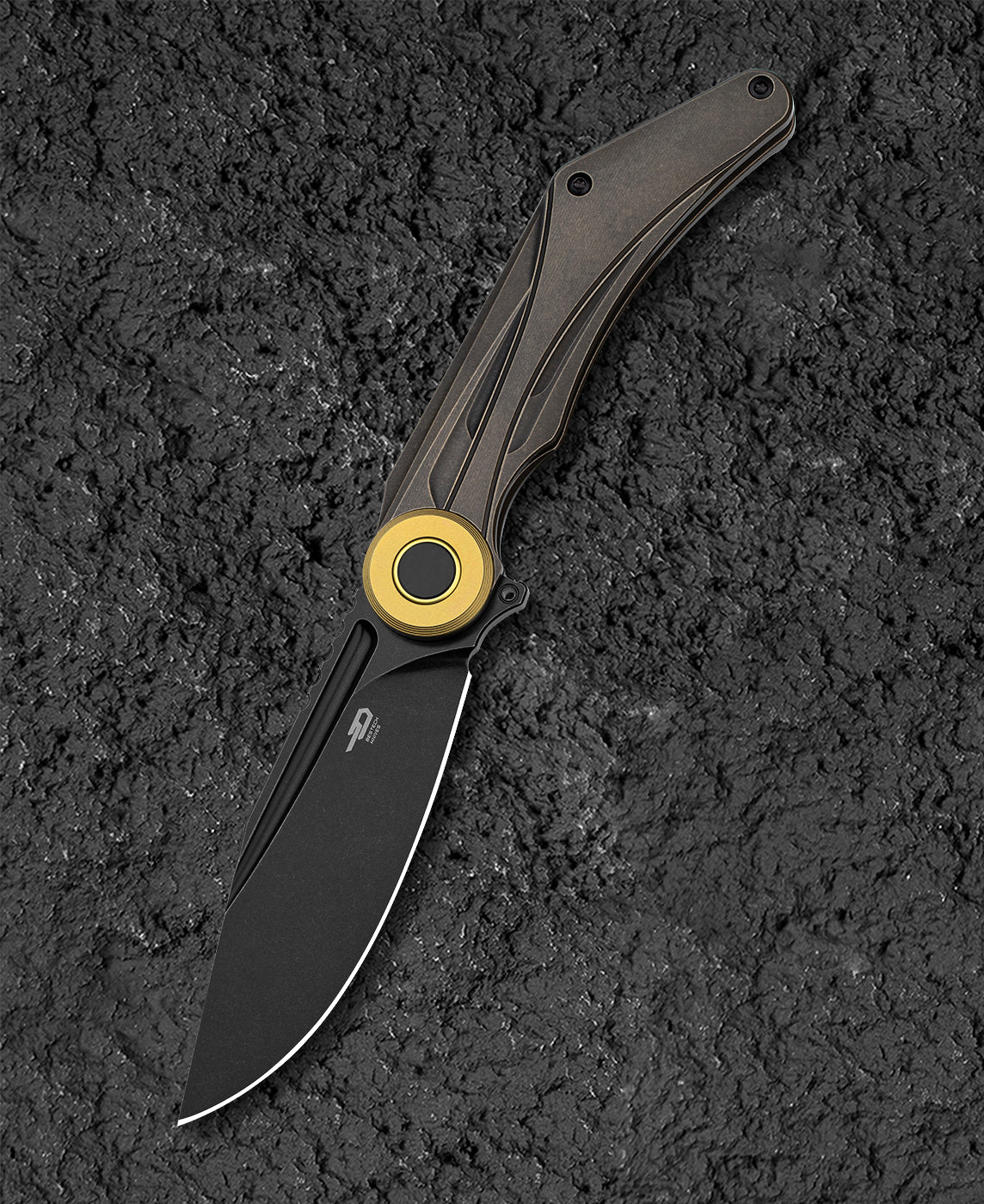 BESTECH SERAPH BT2403E 3.66" M390 Blade Titanium Handle– Bestech Knives