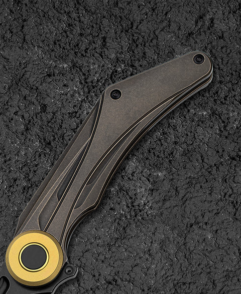 BESTECH SERAPH BT2403E 3.66" M390 Blade Titanium Handle