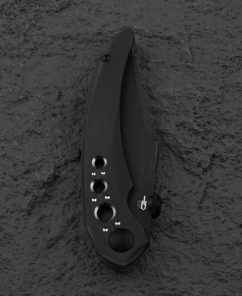 BESTECH RAZON BT2406B 3.87" M-cut Blade Titanium Handle