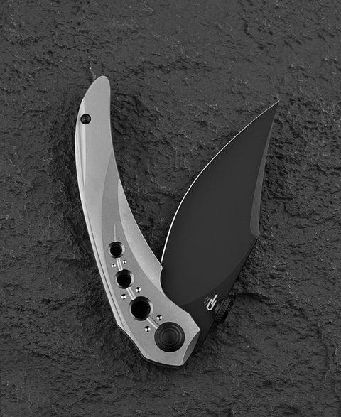 BESTECH RAZON BT2406C 3.87" Magnacut Blade Titanium Handle