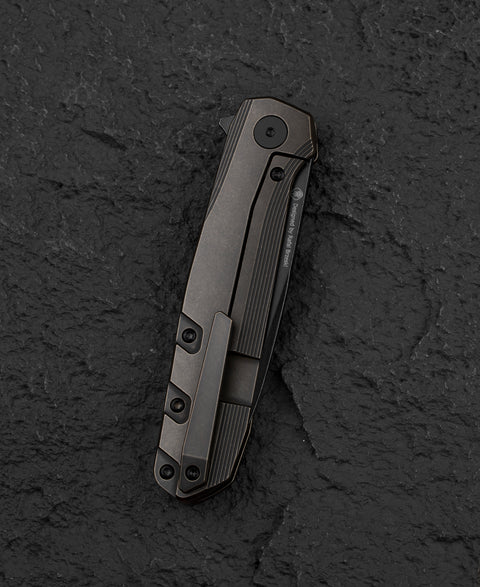BESTECH 9 BT2408B 3.78" M390 Blade Titanium Handle