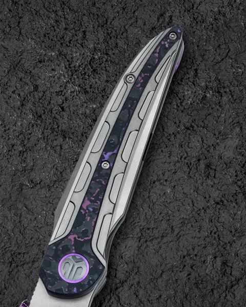 BESTECH PRYDWEN BT2409A 3.68" M-CUT Blade Titanium Handle