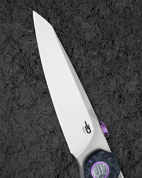 BESTECH PRYDWEN BT2409A 3.68" M-CUT Blade Titanium Handle