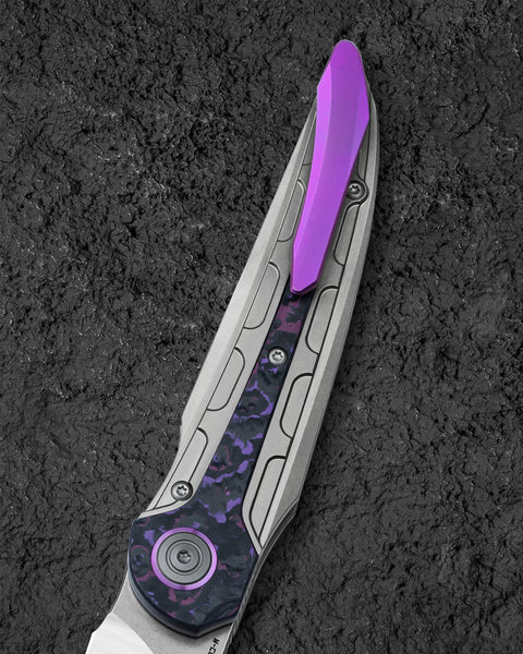 BESTECH PRYDWEN BT2409A 3.68" M-CUT Blade Titanium Handle