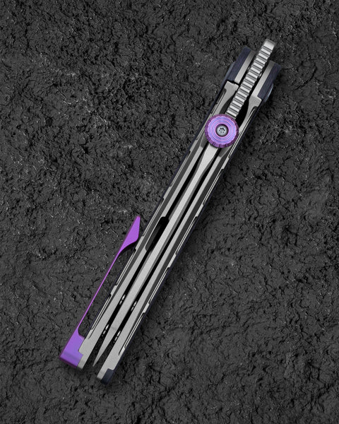 BESTECH PRYDWEN BT2409A 3.68" M-CUT Blade Titanium Handle